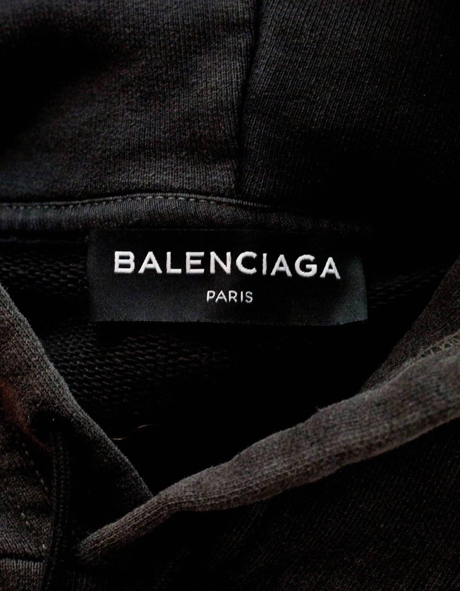 Balenciaga Clothing Tag Wallpaper