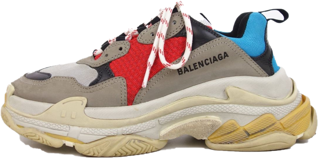 Balenciaga Multicolor Sneaker Profile PNG