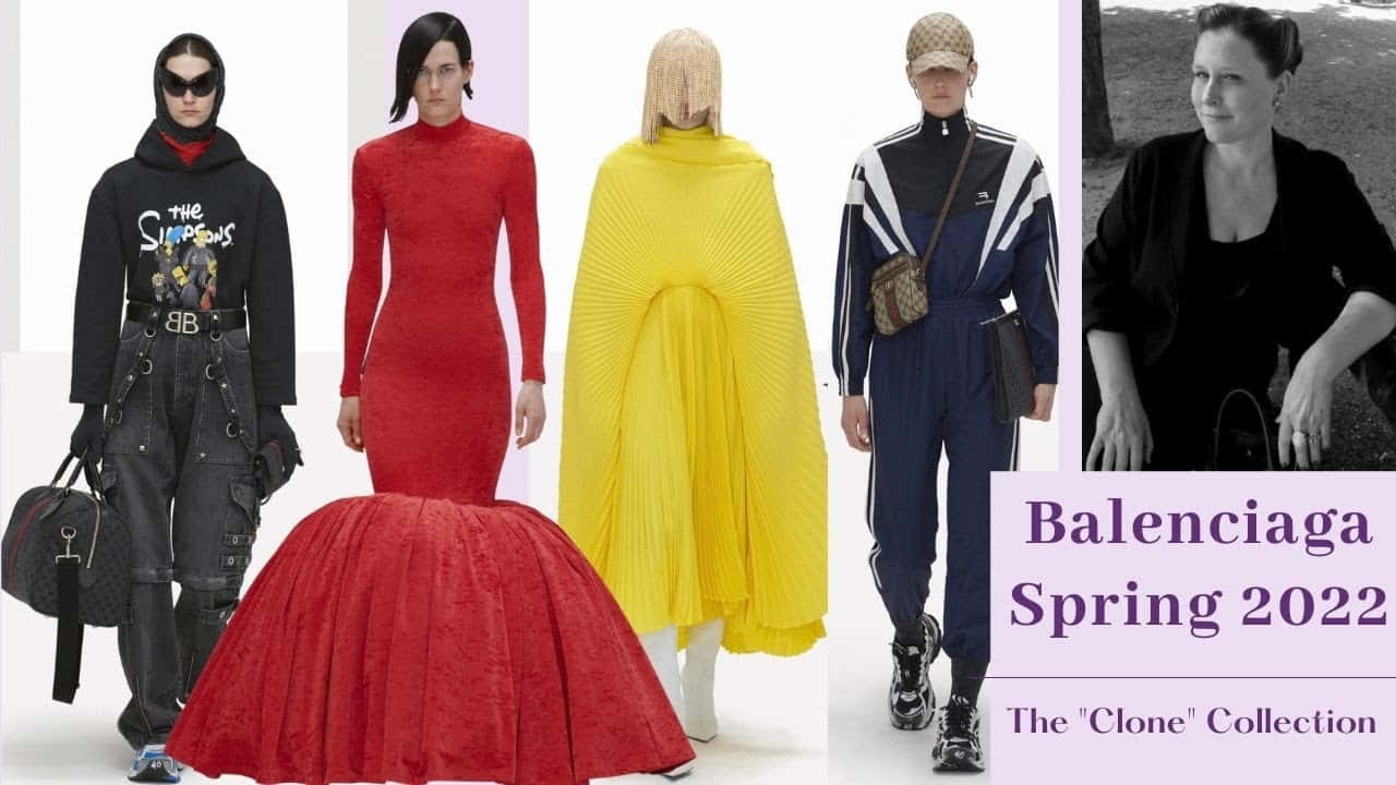 Hebensie Ihren Stil Auf Die Nächste Stufe Mit Einem Luxuriösen Balenciaga-outfit