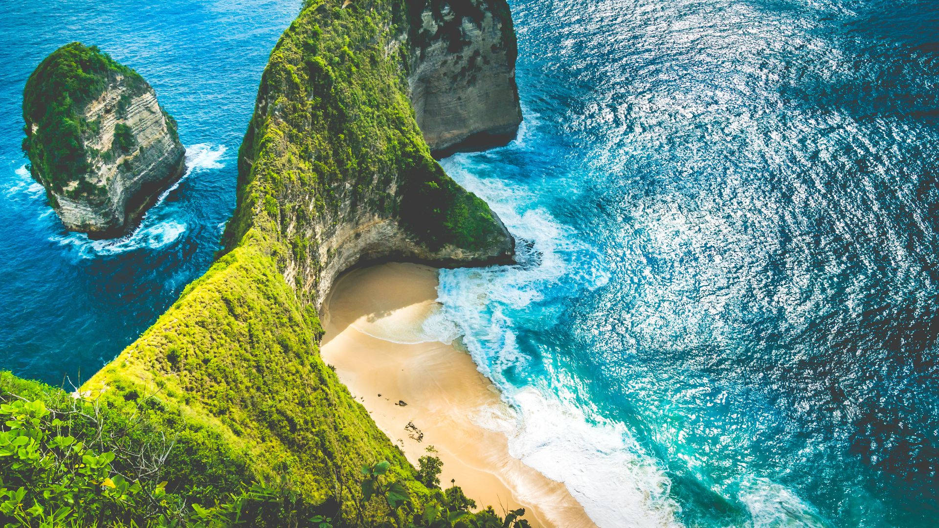 Bali Asia Beautiful Beach Trave Background