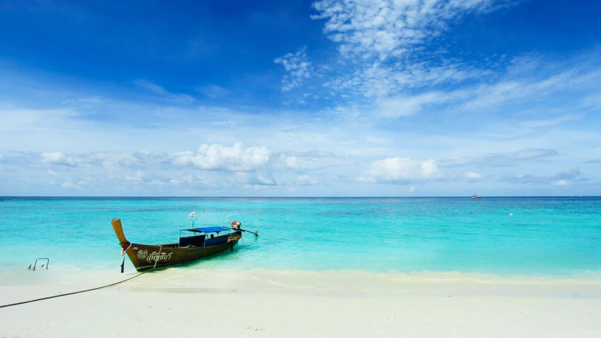 Rauhallinen Ja Rauhallinen Bali Ranta Auringonlaskussa Taustakuva