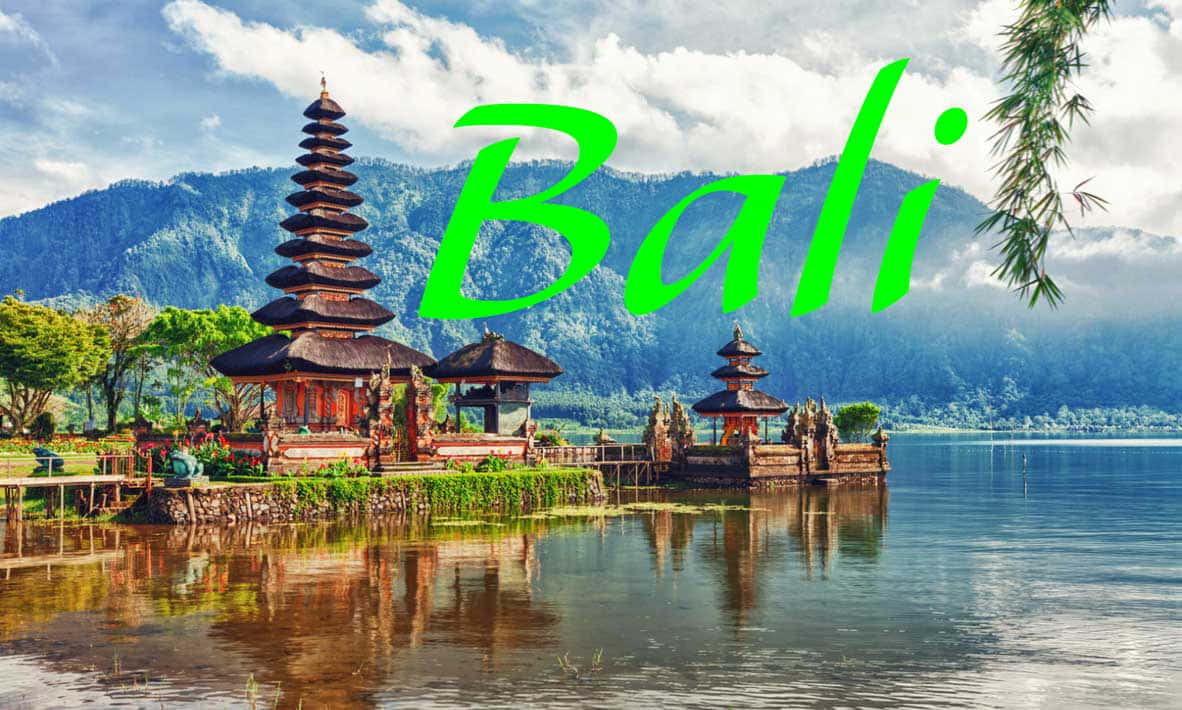 Scenic View of Bali Island Wallpaper