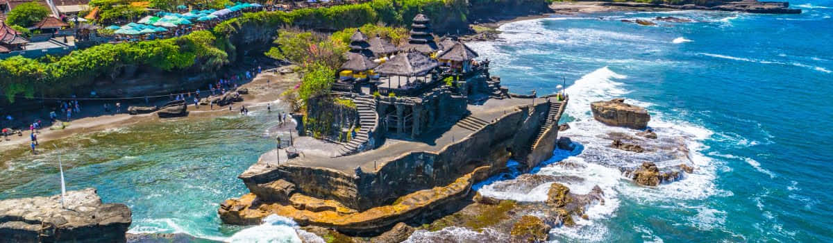 Caption: Discover the breathtaking beauty of Bali Island Wallpaper