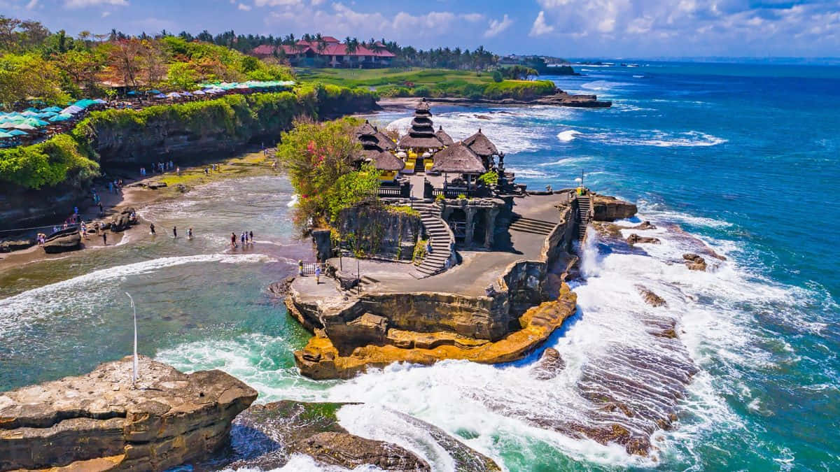 Breathtaking View of Bali Island Wallpaper