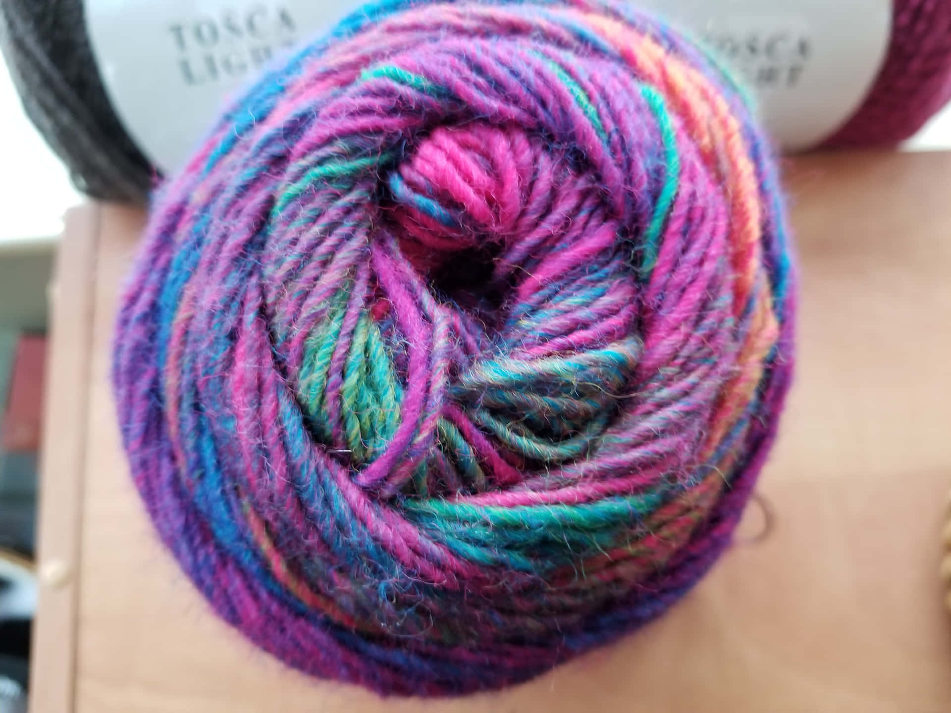 Ball Of Knitting Yarn Wallpaper