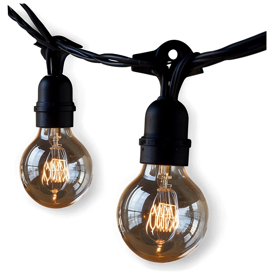 Ball String Lights Png 05252024 PNG