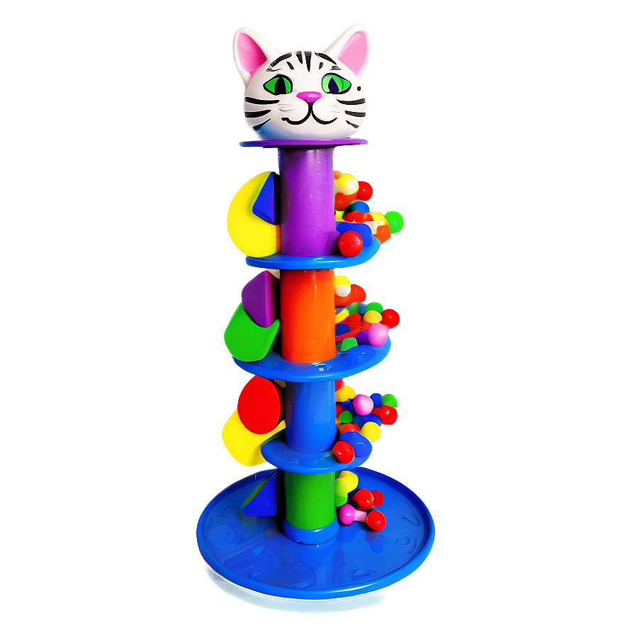 Ball Tower Cat Toy Png Trq95 PNG