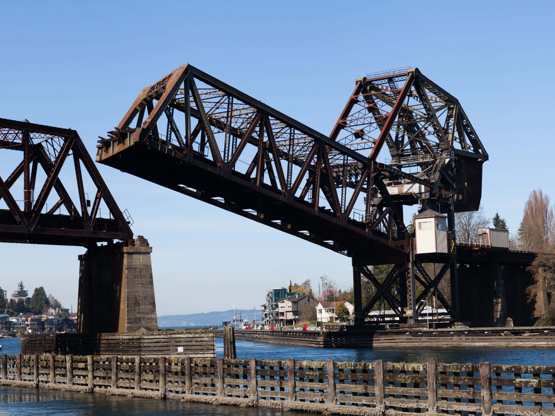 Ballard_ Railroad_ Bridge_ Seattle Wallpaper