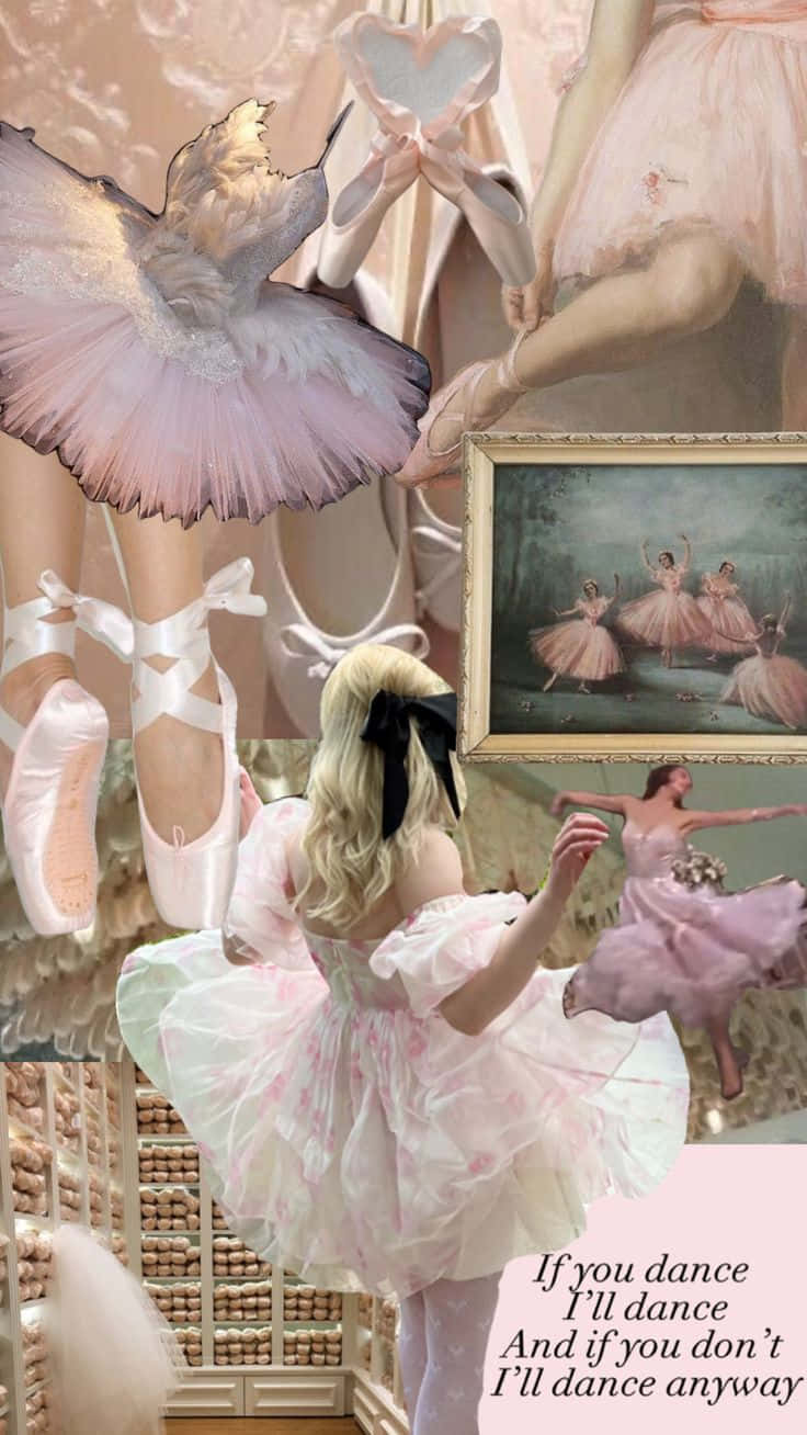 Ballet Dream Collage Wallpaper