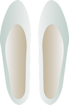 Ballet Pointe Shoes Vector PNG