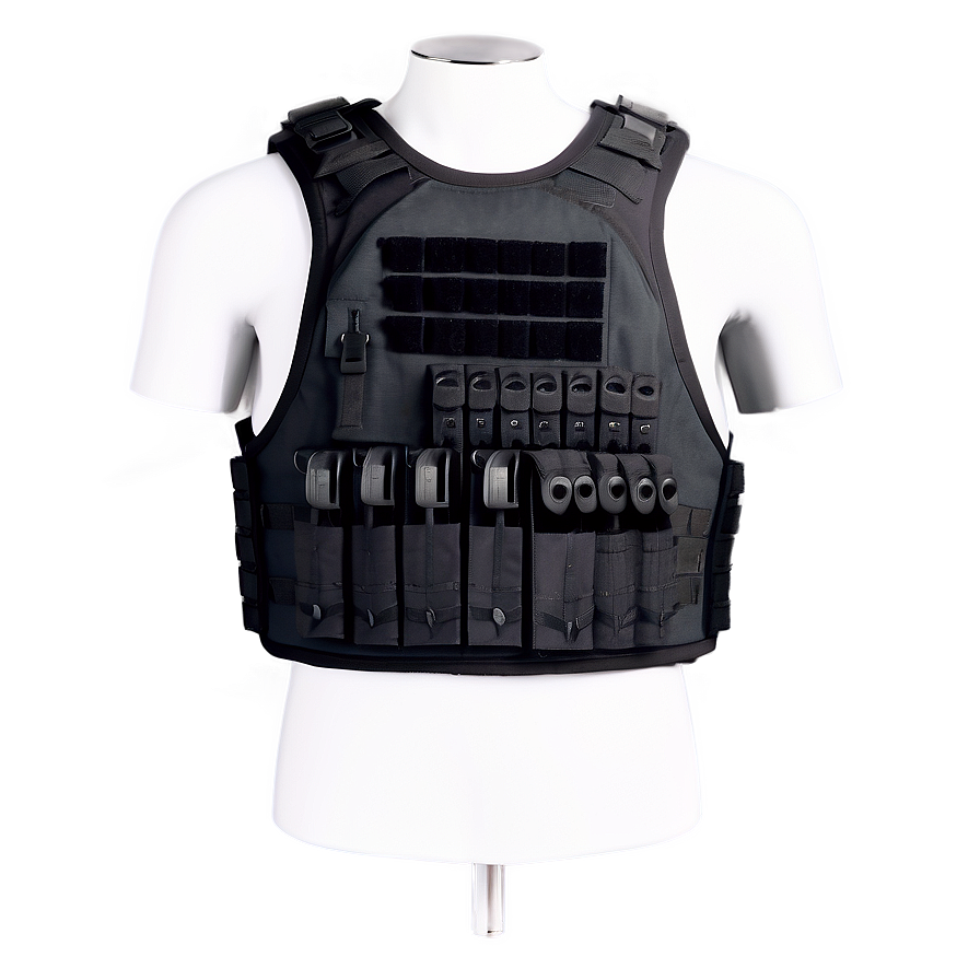 Ballistic Vest For Safety Png 06262024 PNG