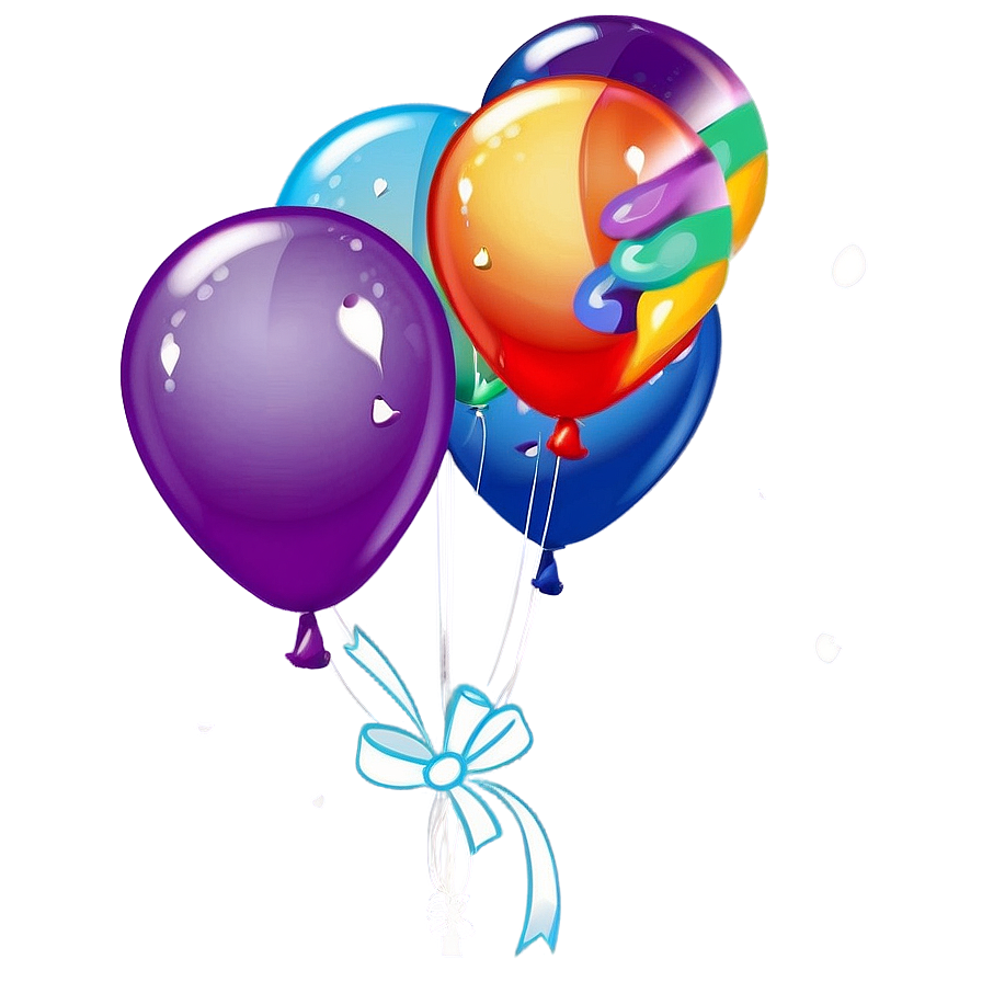 Balloon Bouquet Png 05042024 PNG