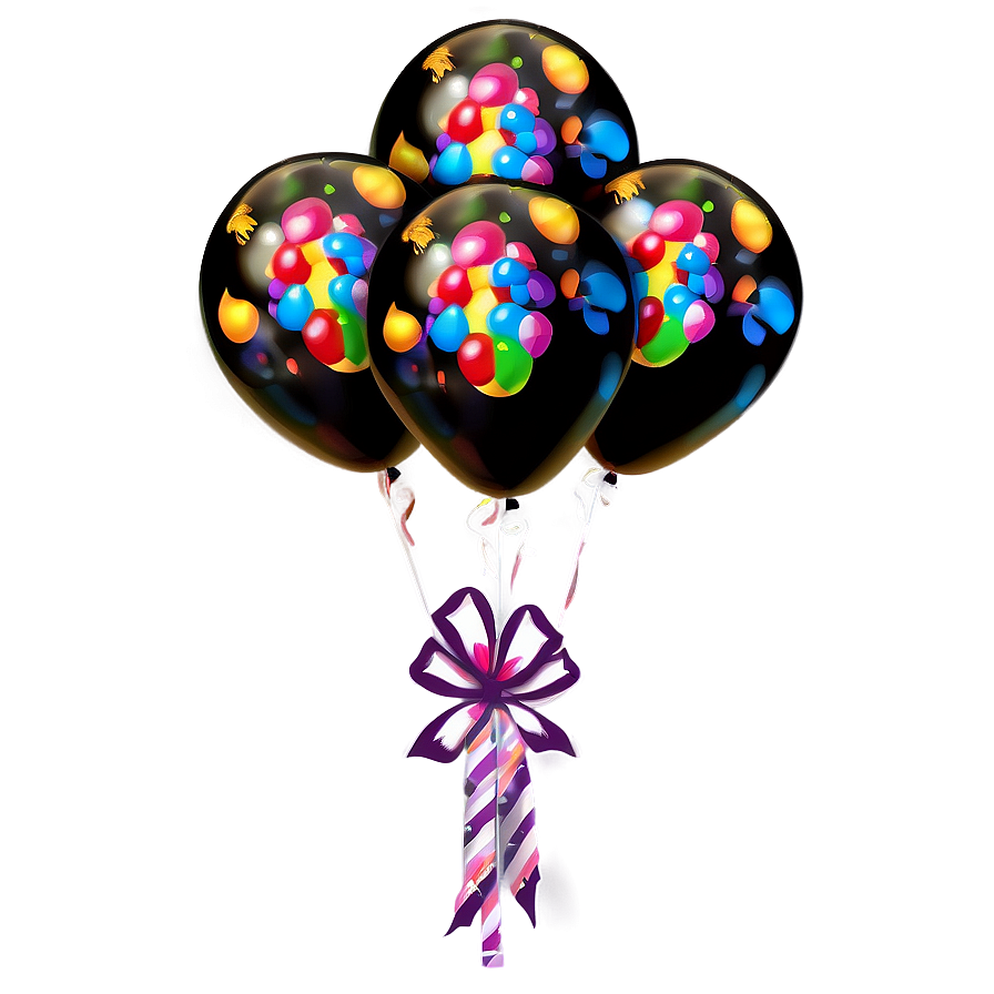 Balloon Bouquet Png 05042024 PNG