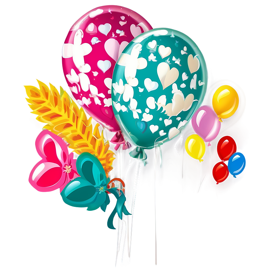 Balloon Bouquet Png 52 PNG