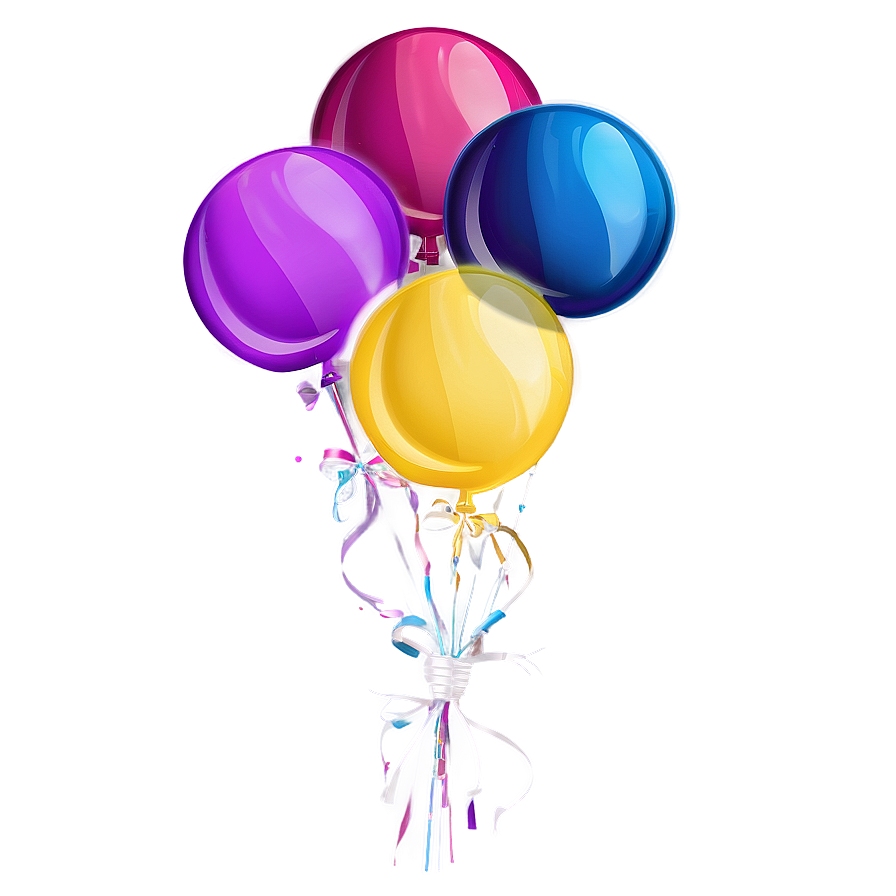 Download Balloon Bouquet Png Tpu | Wallpapers.com