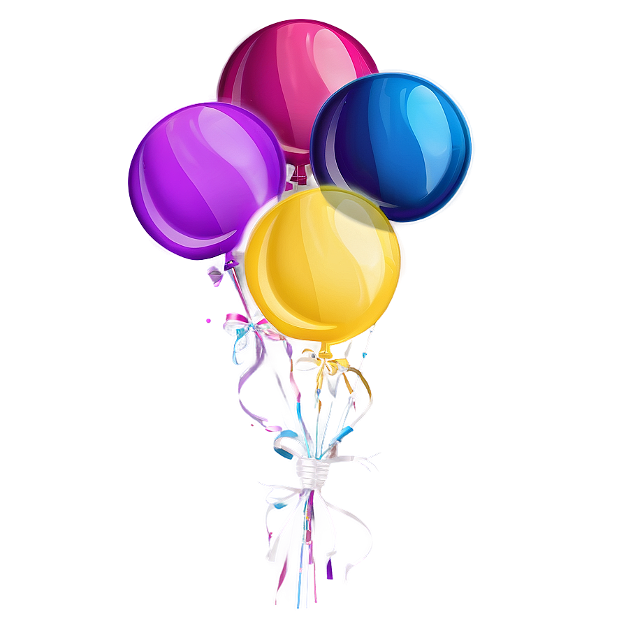 Balloon Bouquet Png Tpu PNG