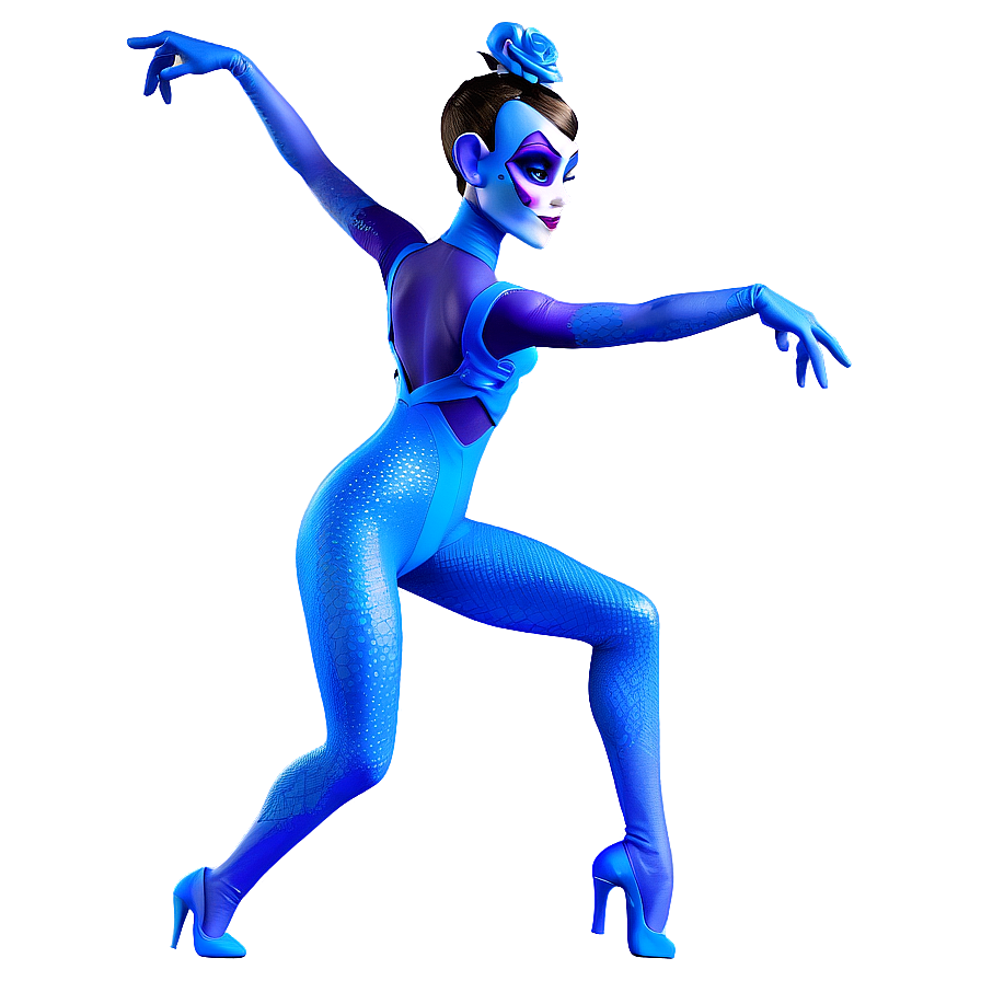 Ballora Dance Pose Png Xir PNG