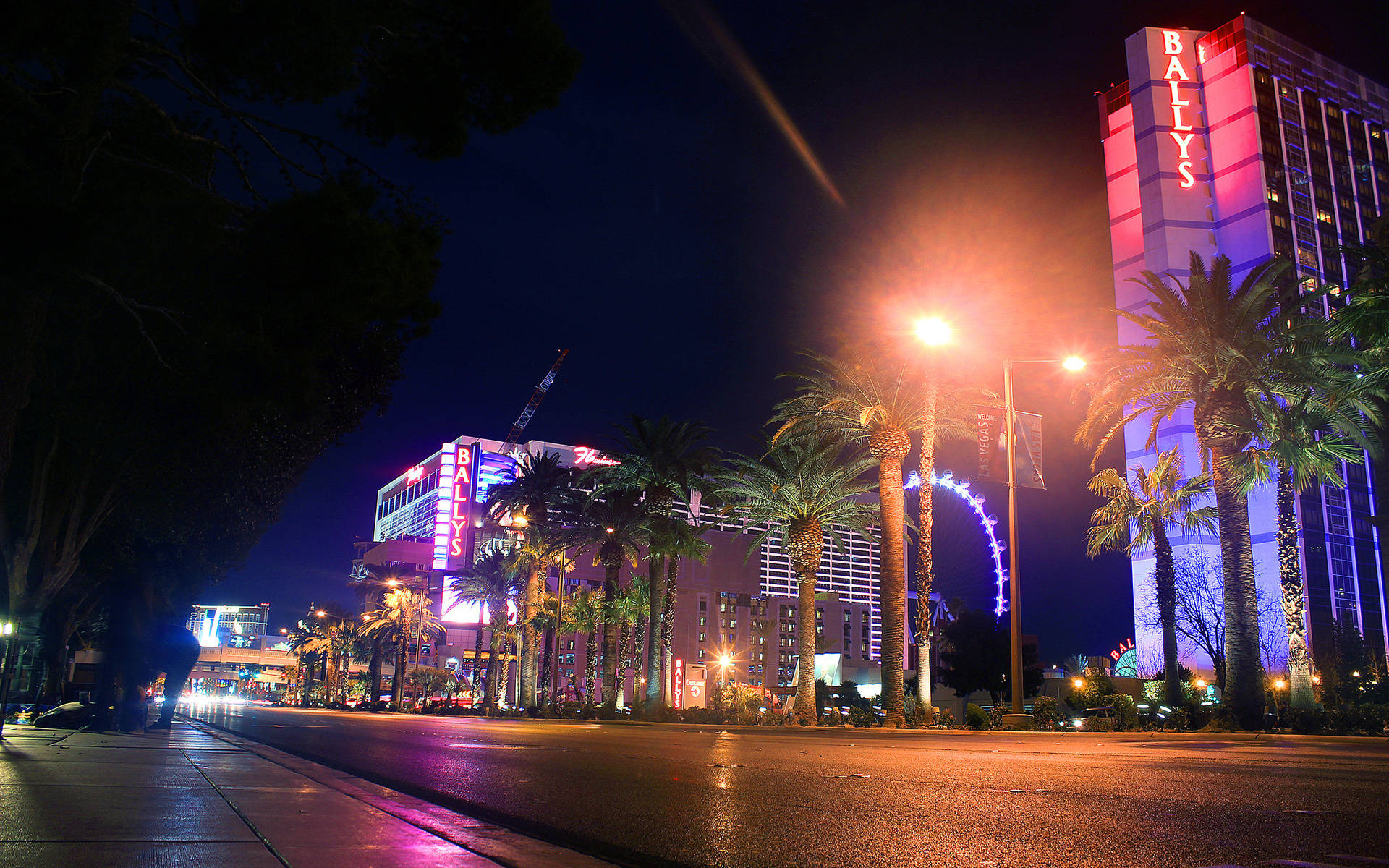 Bally's Las Vegas Street Lights