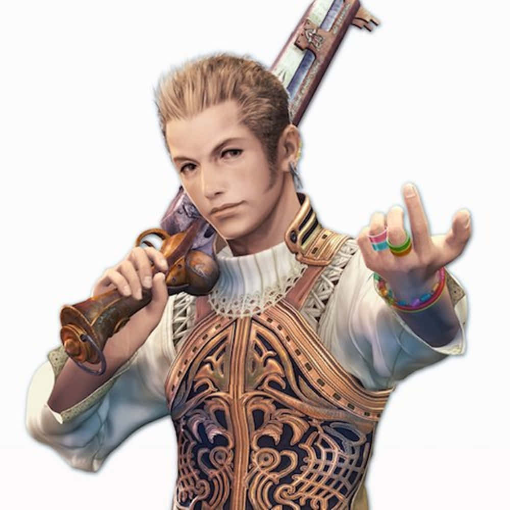 Balthier, The Skillful Leading Man Of Final Fantasy Wallpaper