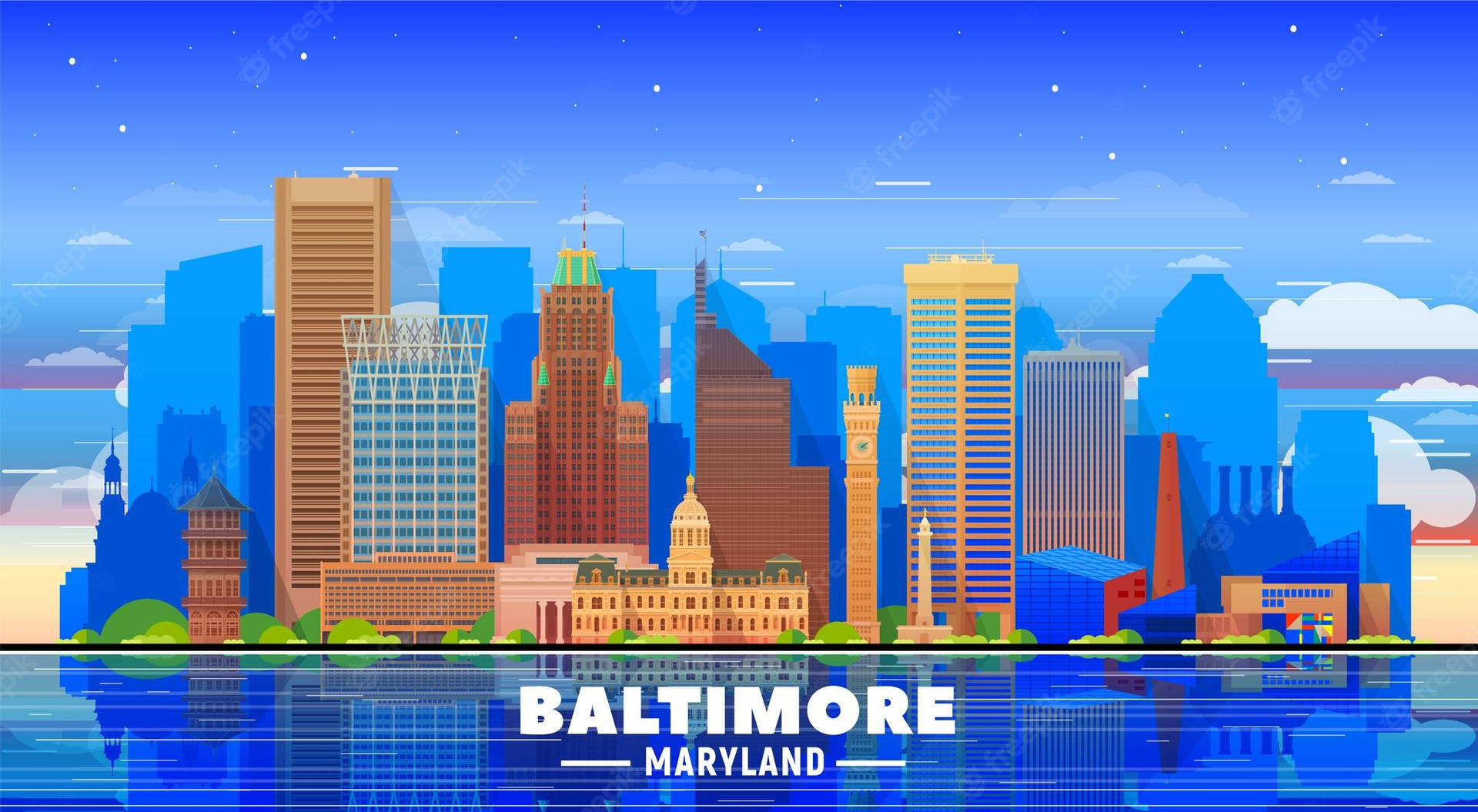 Artede Baltimore Fondo de pantalla
