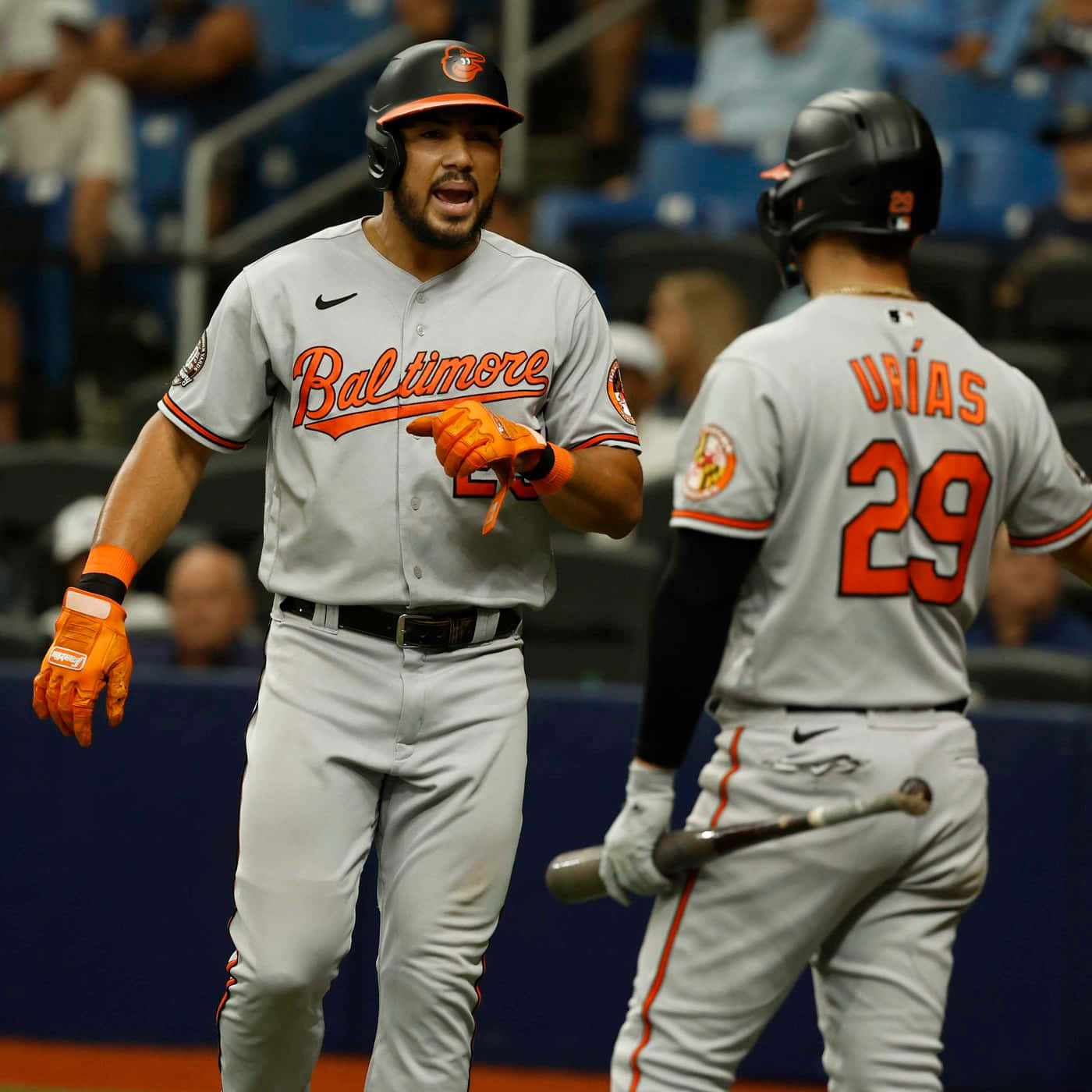 Baltimore Orioles Players Celebrating Wallpaper