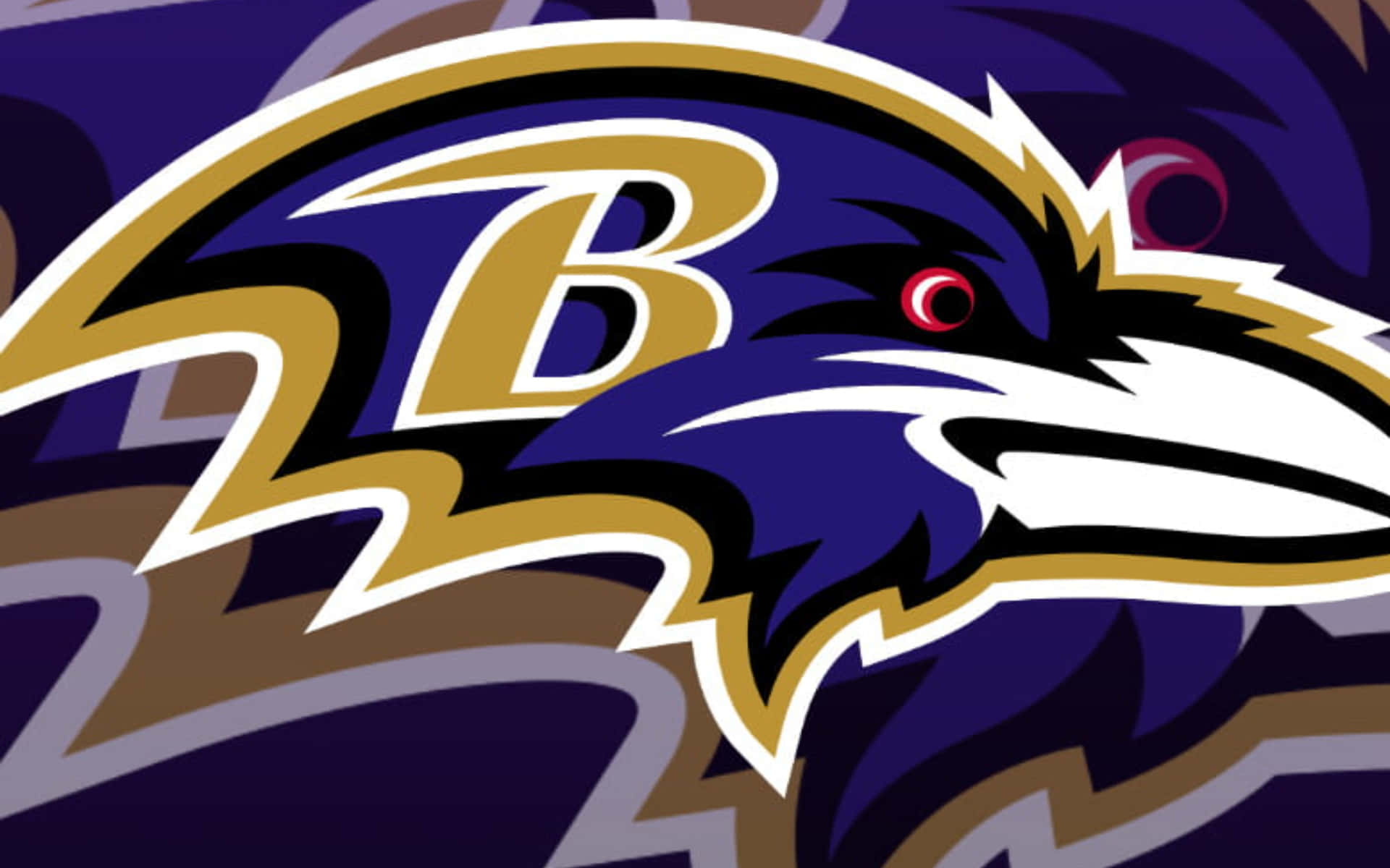 Download The official Baltimore Ravens logo, representing a rich