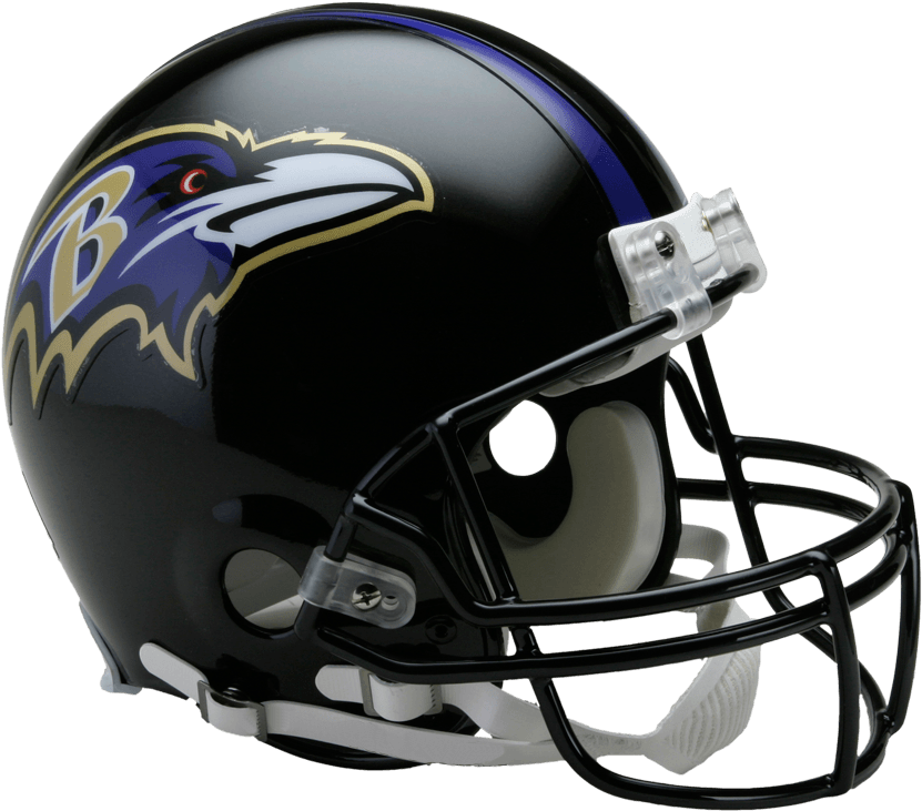 Baltimore Ravens Football Helmet PNG