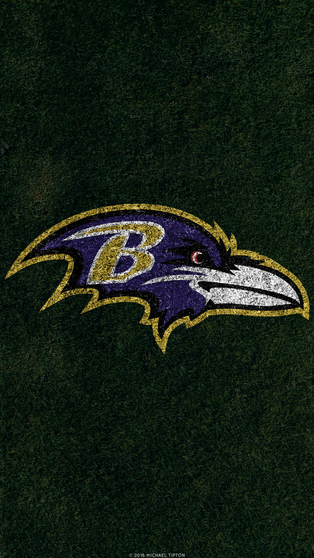 Baltimore Ravens Football Symbol Wallpaper