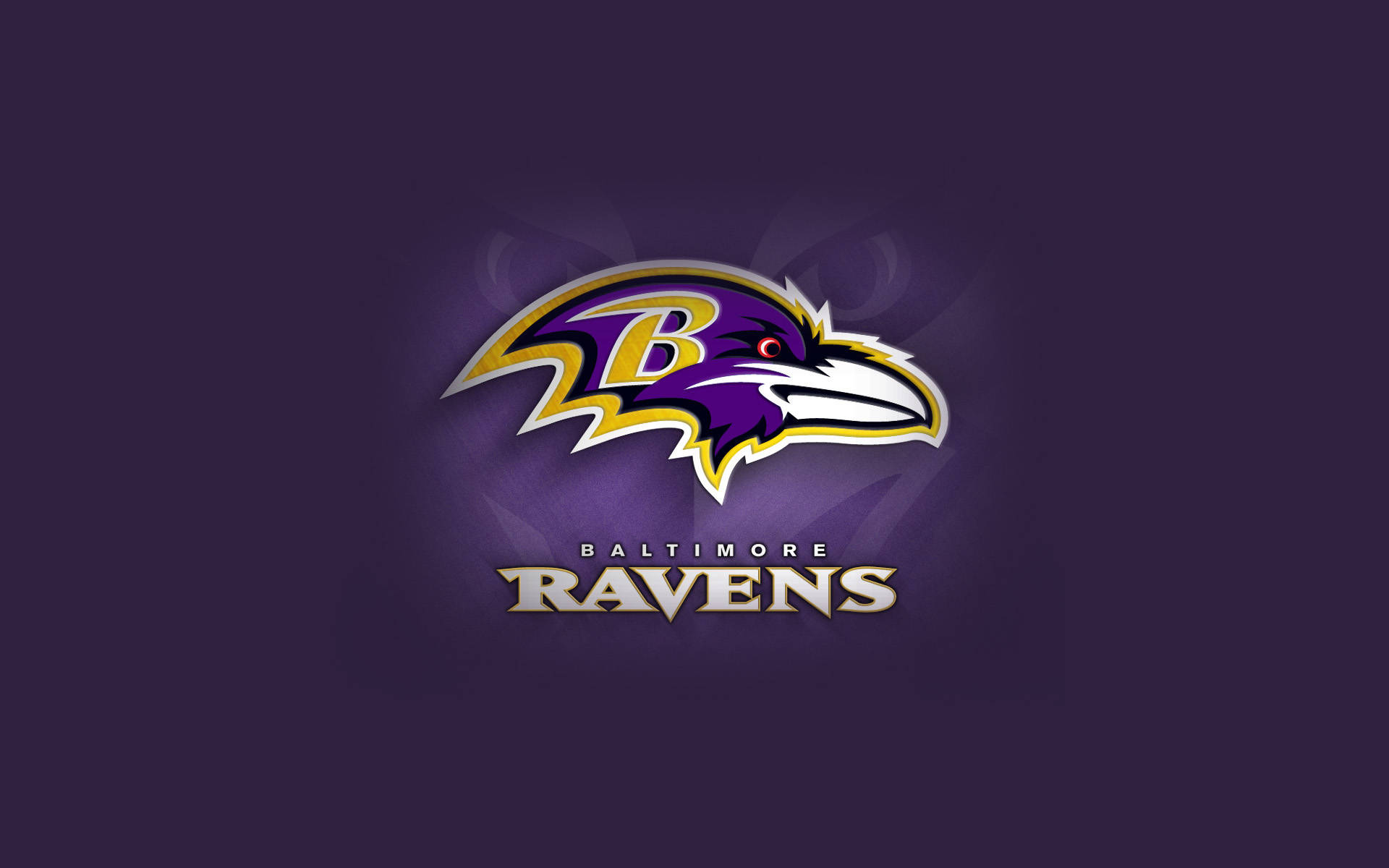Baltimore Ravens Football Team's Logo Wallpaper