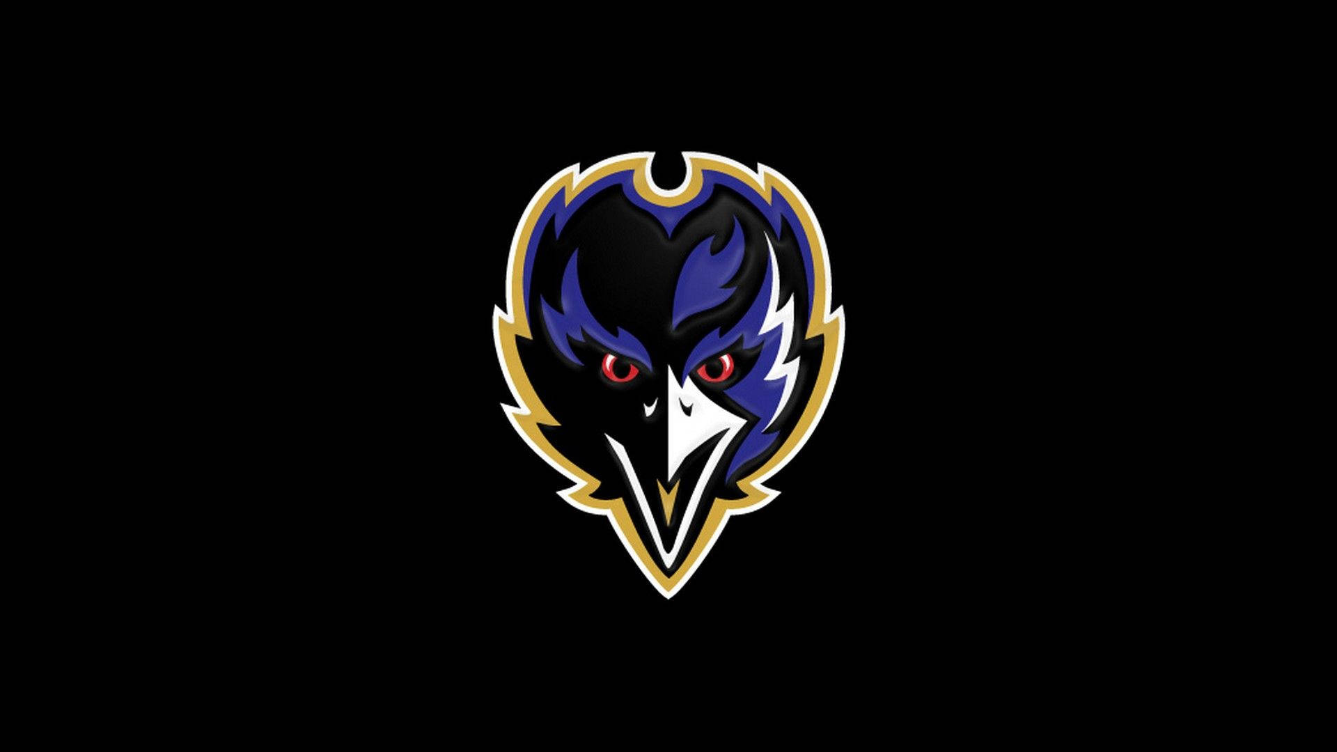 Baltimore Ravens Front Face Logo Wallpaper