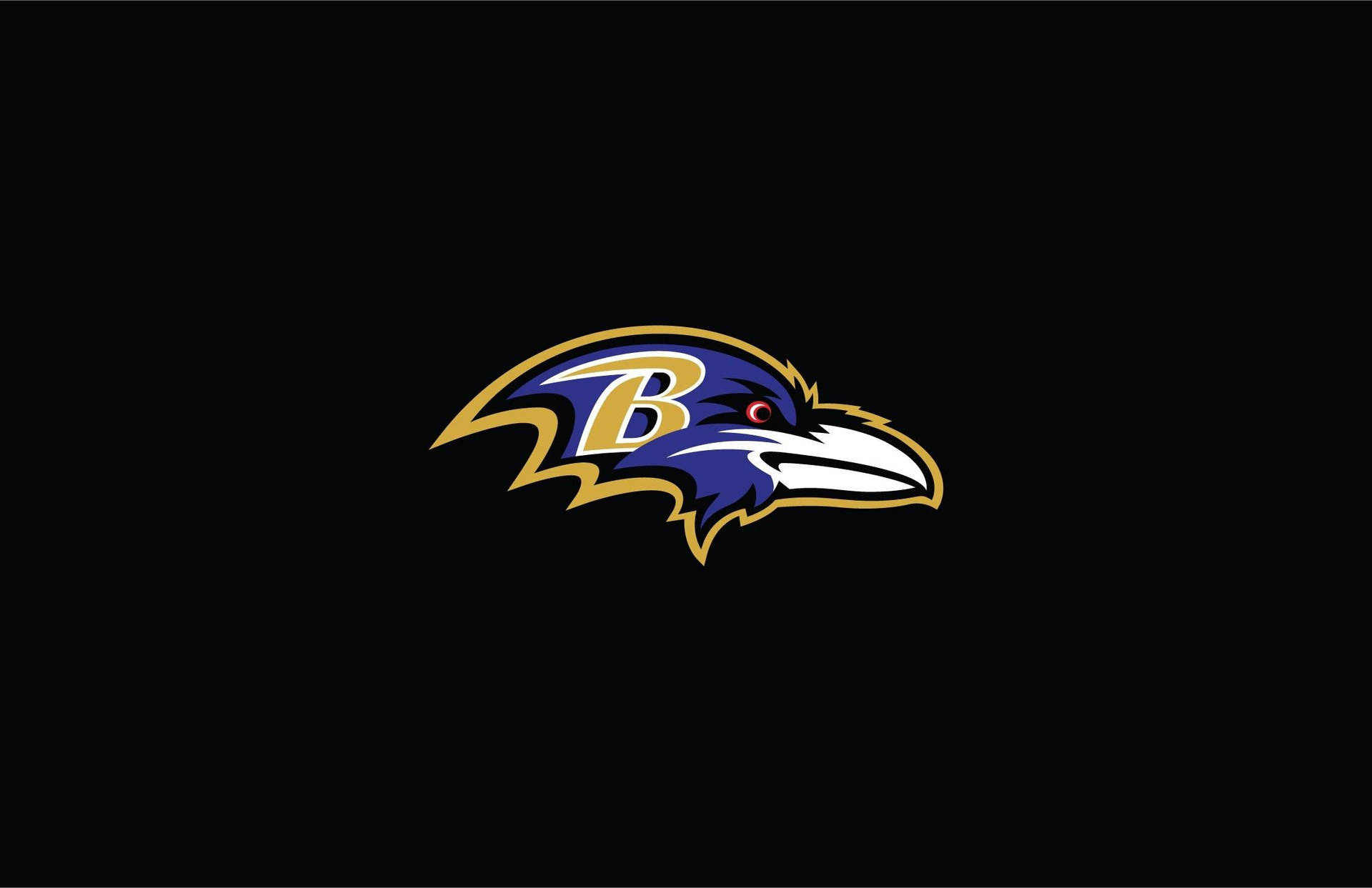 Baltimore Ravens Head Side Logo Wallpaper