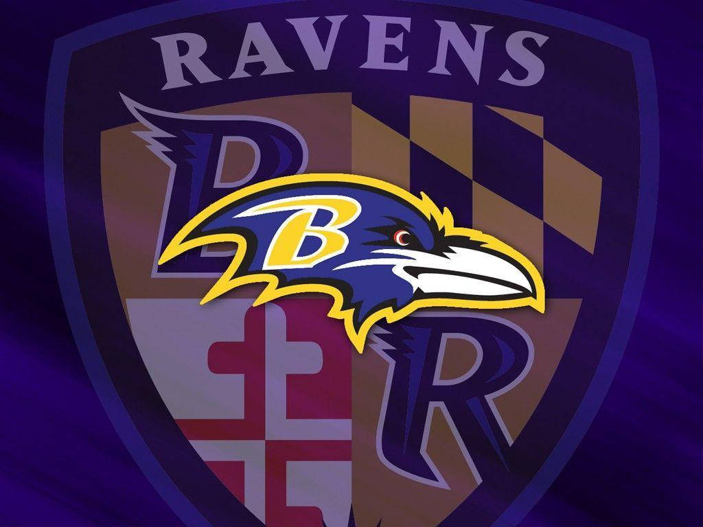 Baltimore Ravens Logo And Crest Art