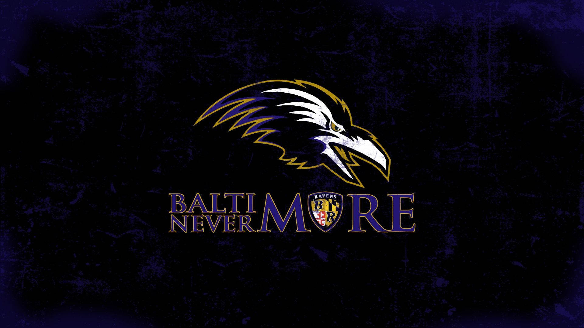 Download Baltimore Ravens Nevermore Poster Wallpaper 