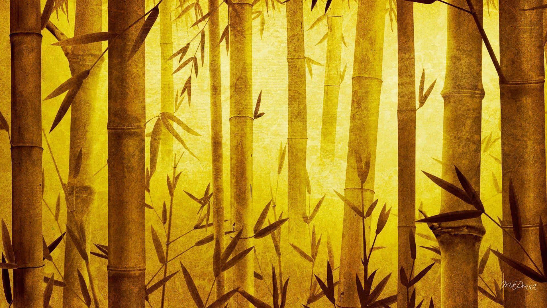 Glatte kedsomheden ud med en bambus skrivebordsunderlag. Wallpaper