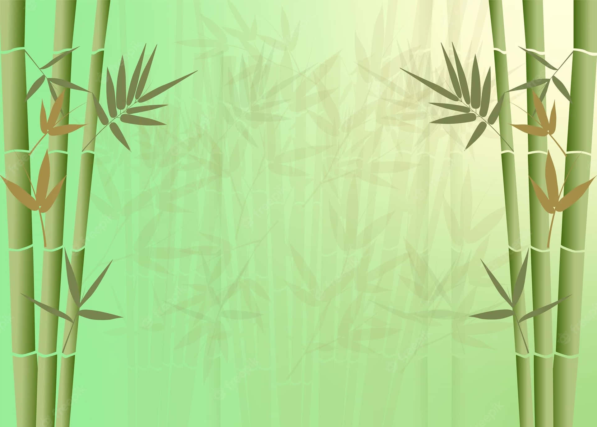 Bambuskogsbakgrund Wallpaper