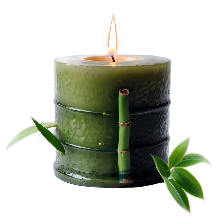 Download Bamboo Freshness Candle Png 31 | Wallpapers.com