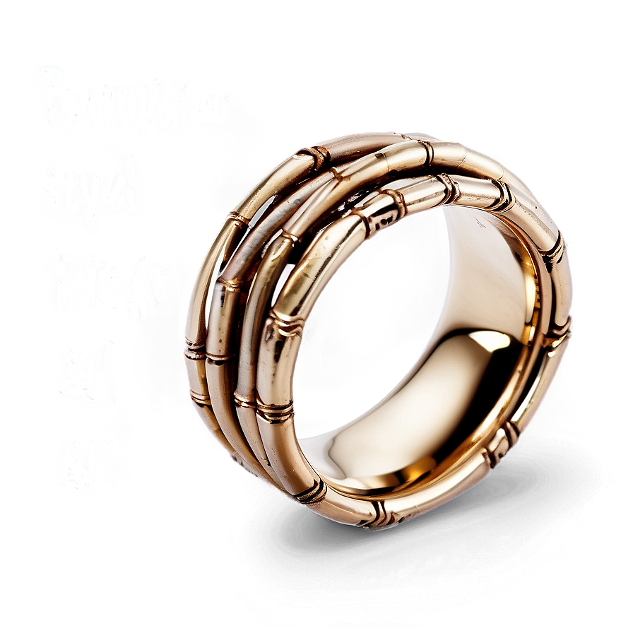 Bamboo Style Rings Png Kmu91 PNG