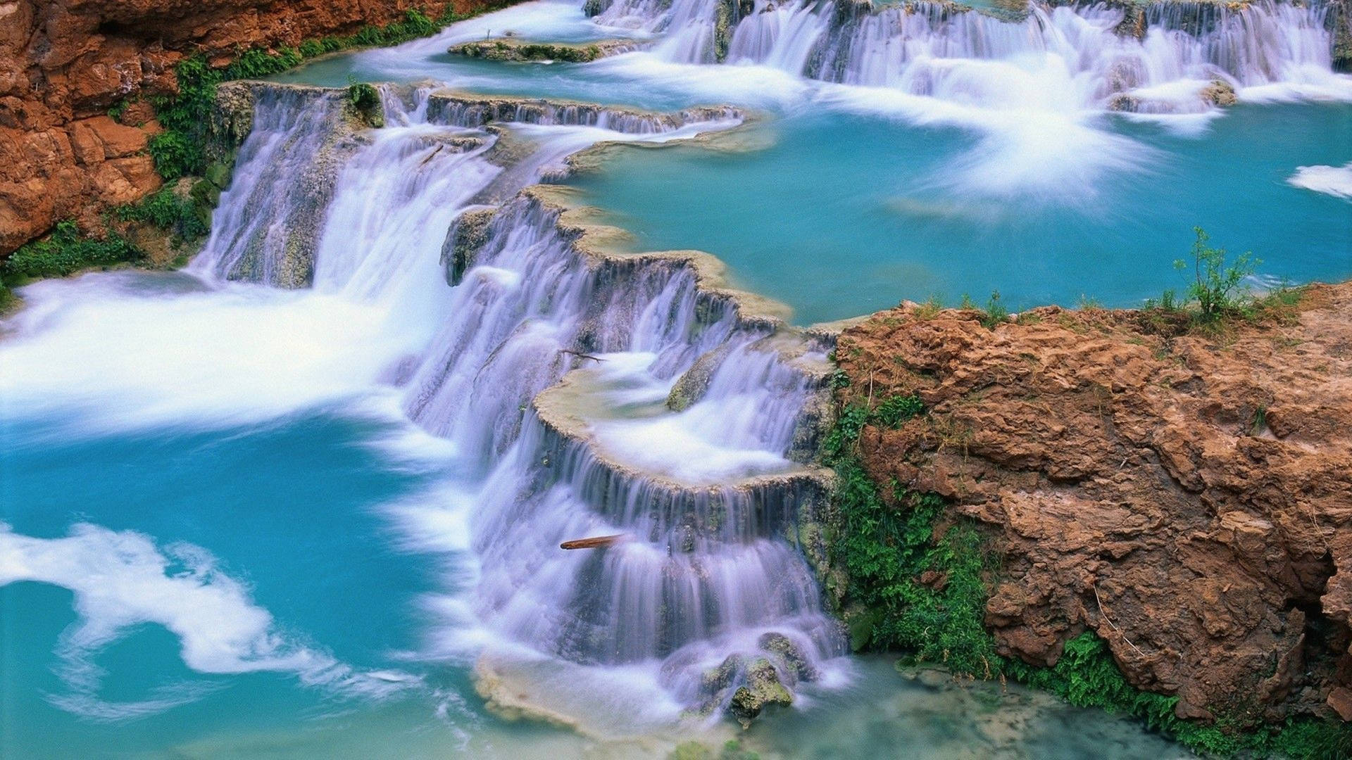 Ban Gioc Detian Hd Waterfall Background
