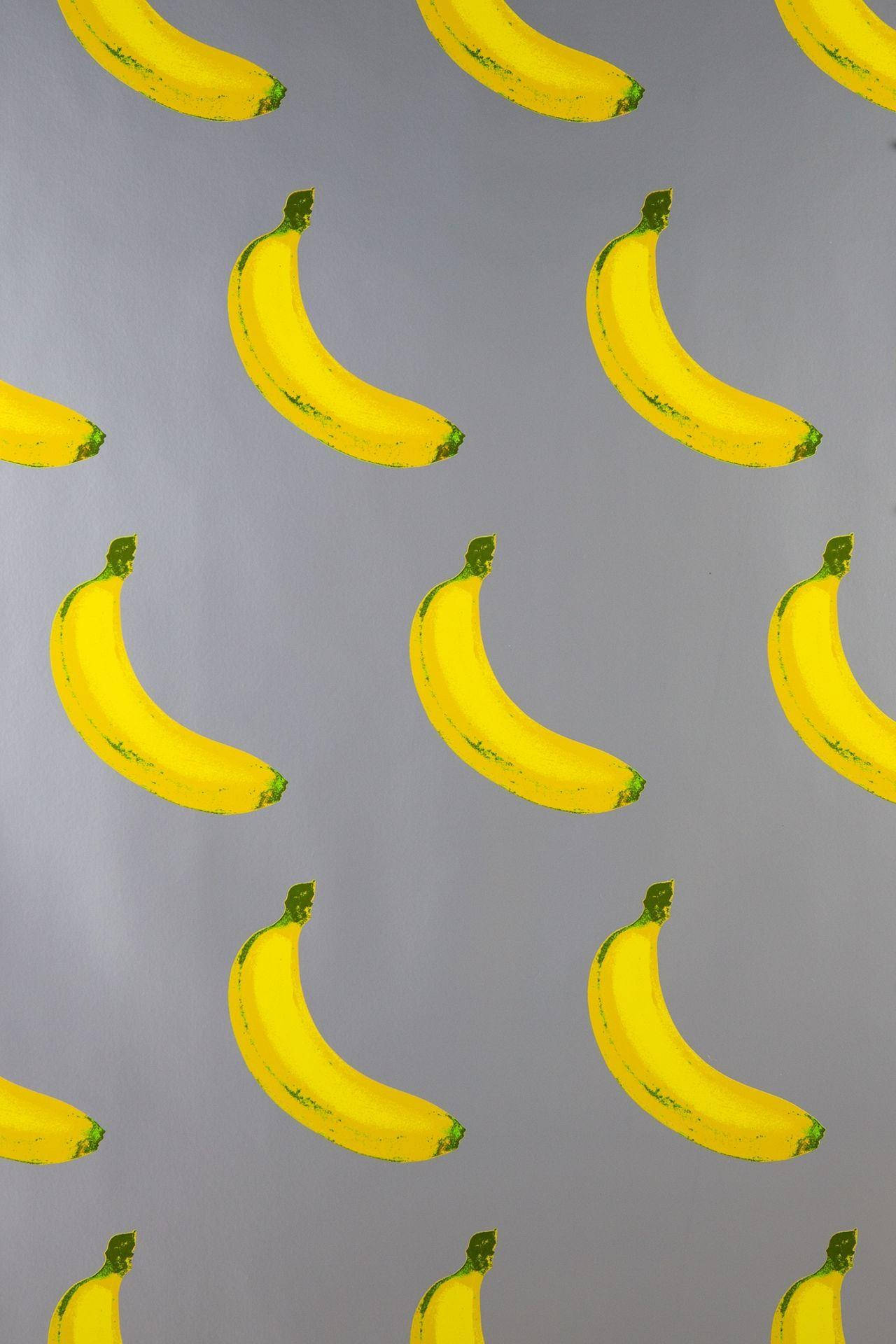 Banana Art Pattern Wallpaper