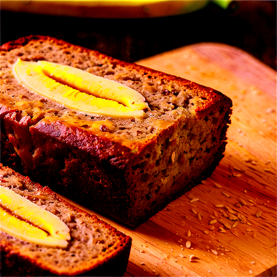 Banana Bread Slice Png Tri7 PNG