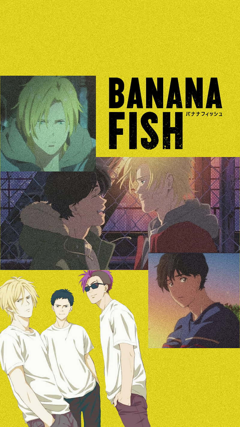 Banana Fish Anime Collage Achtergrond