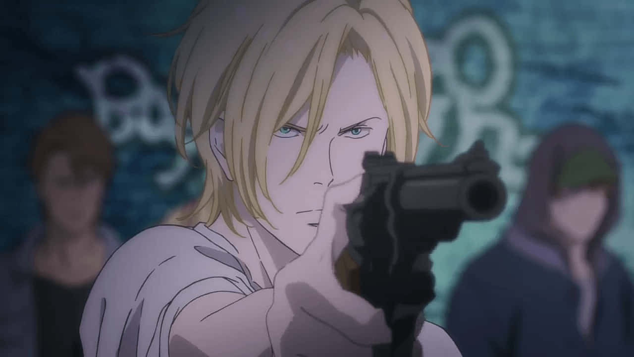 Download Ash Lynx and Eiji Okumura, the main characters in the popular anime  series, Banana Fish.