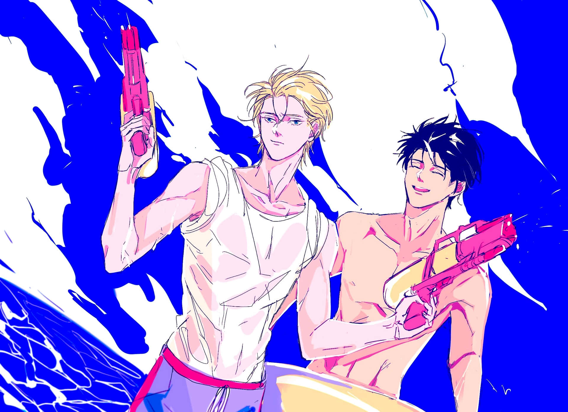 Ash and Eiji: Partners in Crime