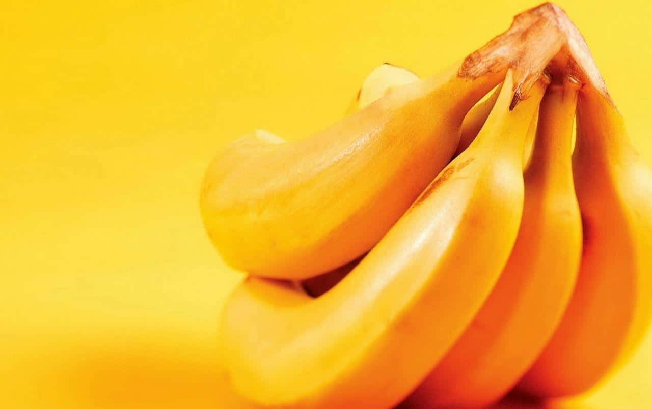 Unasingola Banana Gialla Pronta Per Essere Mangiata