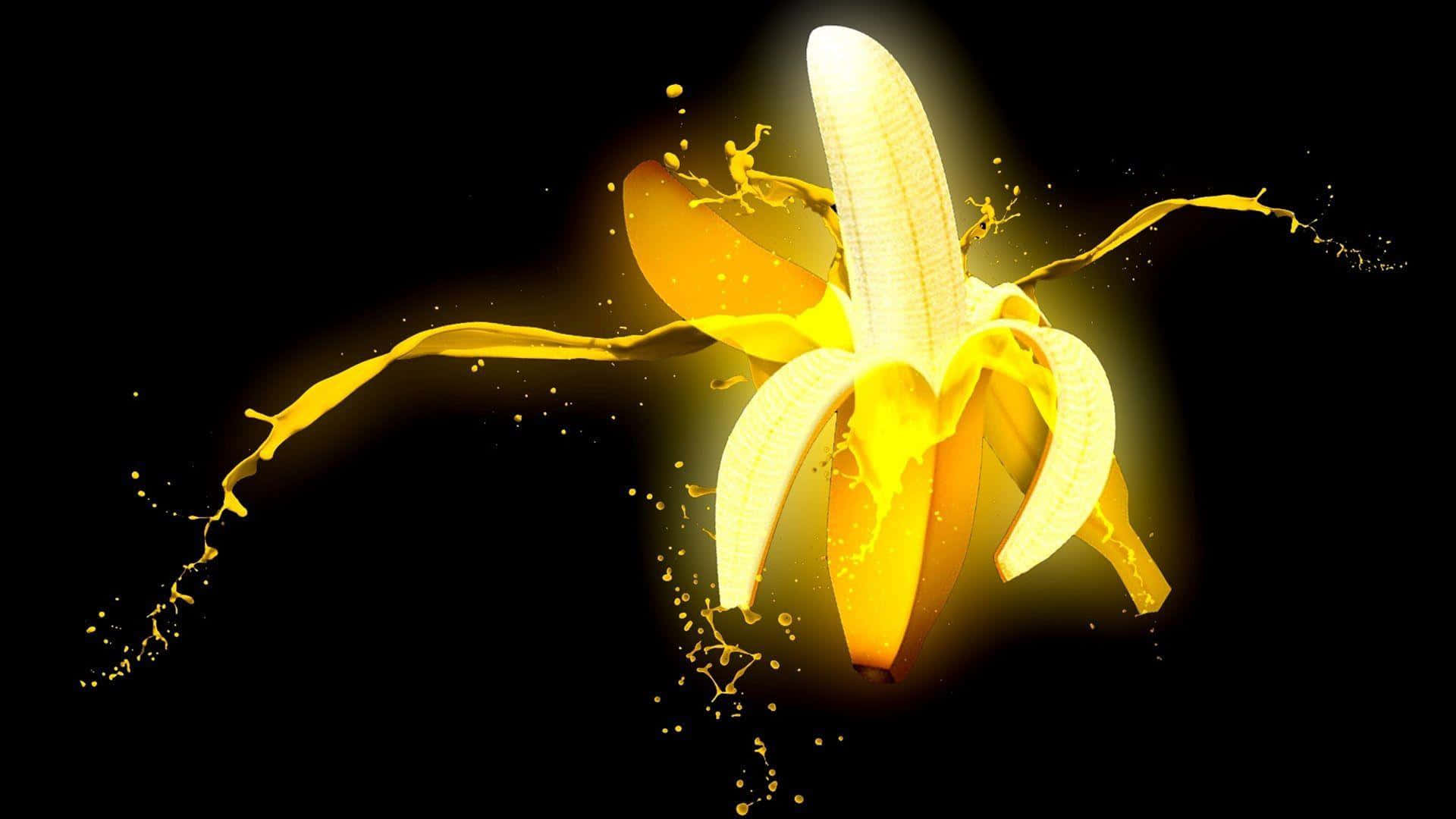 Frische,gelbe Banane
