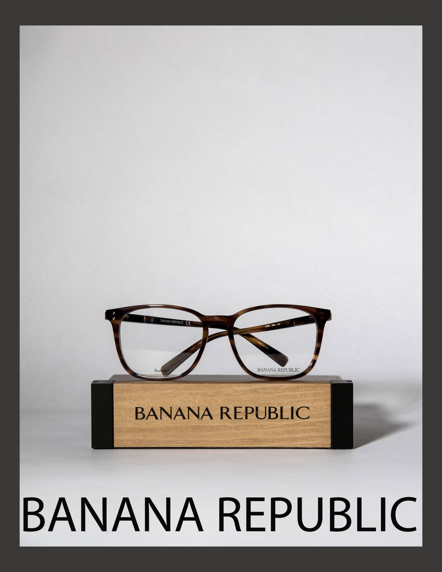 Bananarepublic Glasögon Affisch Wallpaper