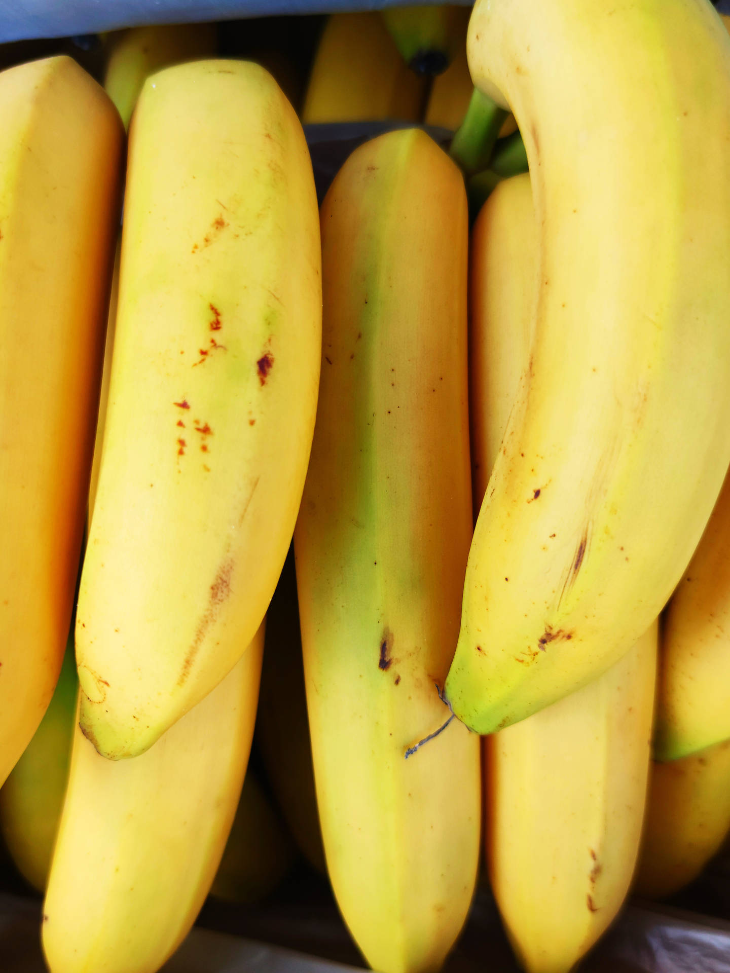Fotode Close-up De Bananas Para Papel De Parede De Computador Ou Celular. Papel de Parede