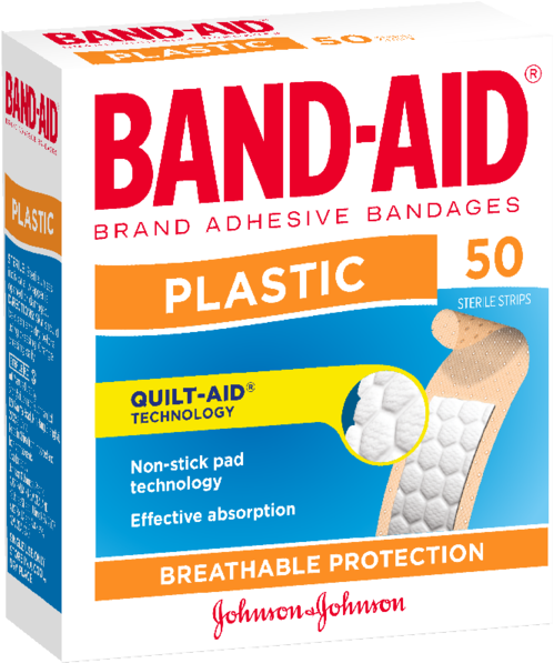 Band Aid Adhesive Bandages Box PNG