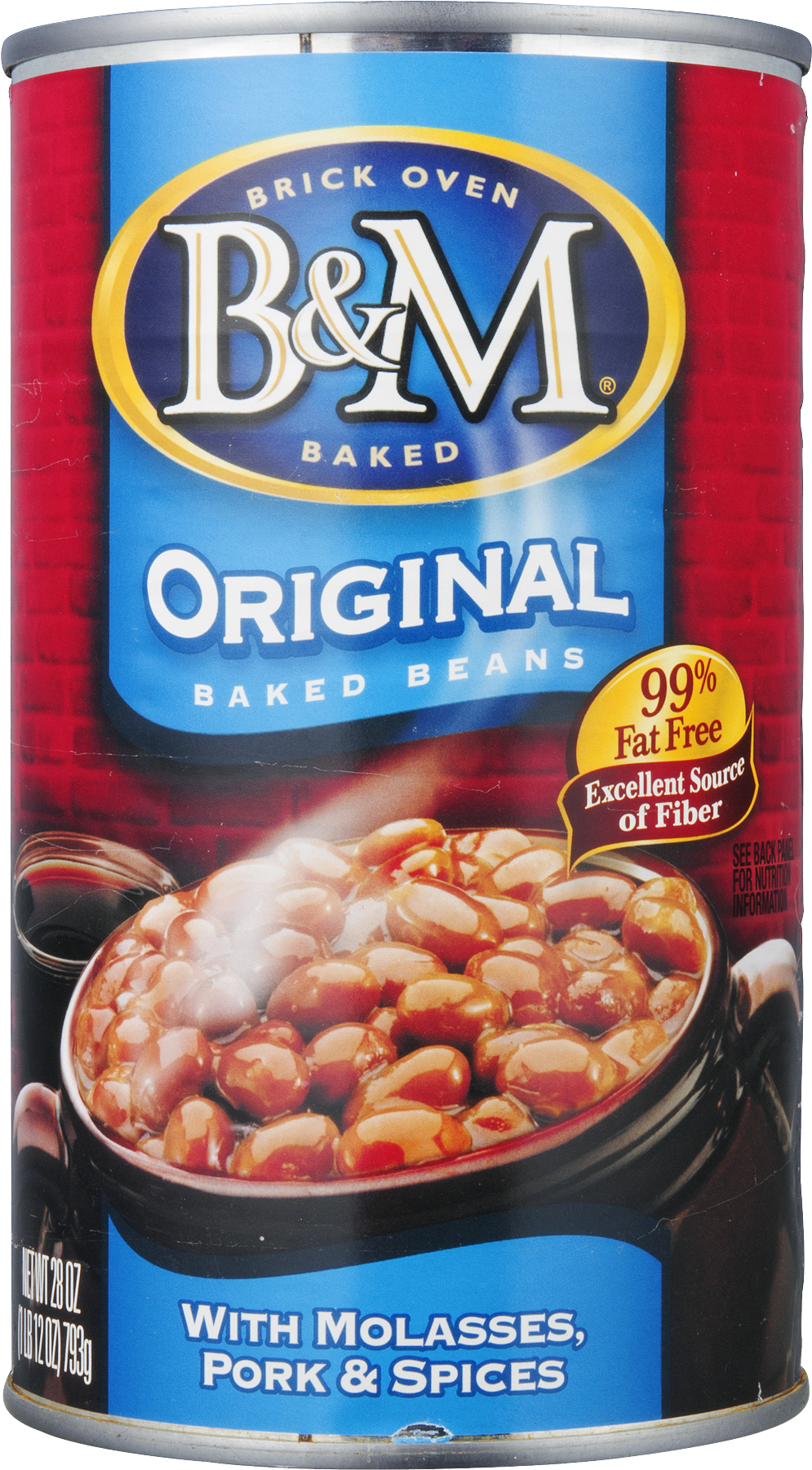 B& M_ Original_ Baked_ Beans_ Can PNG