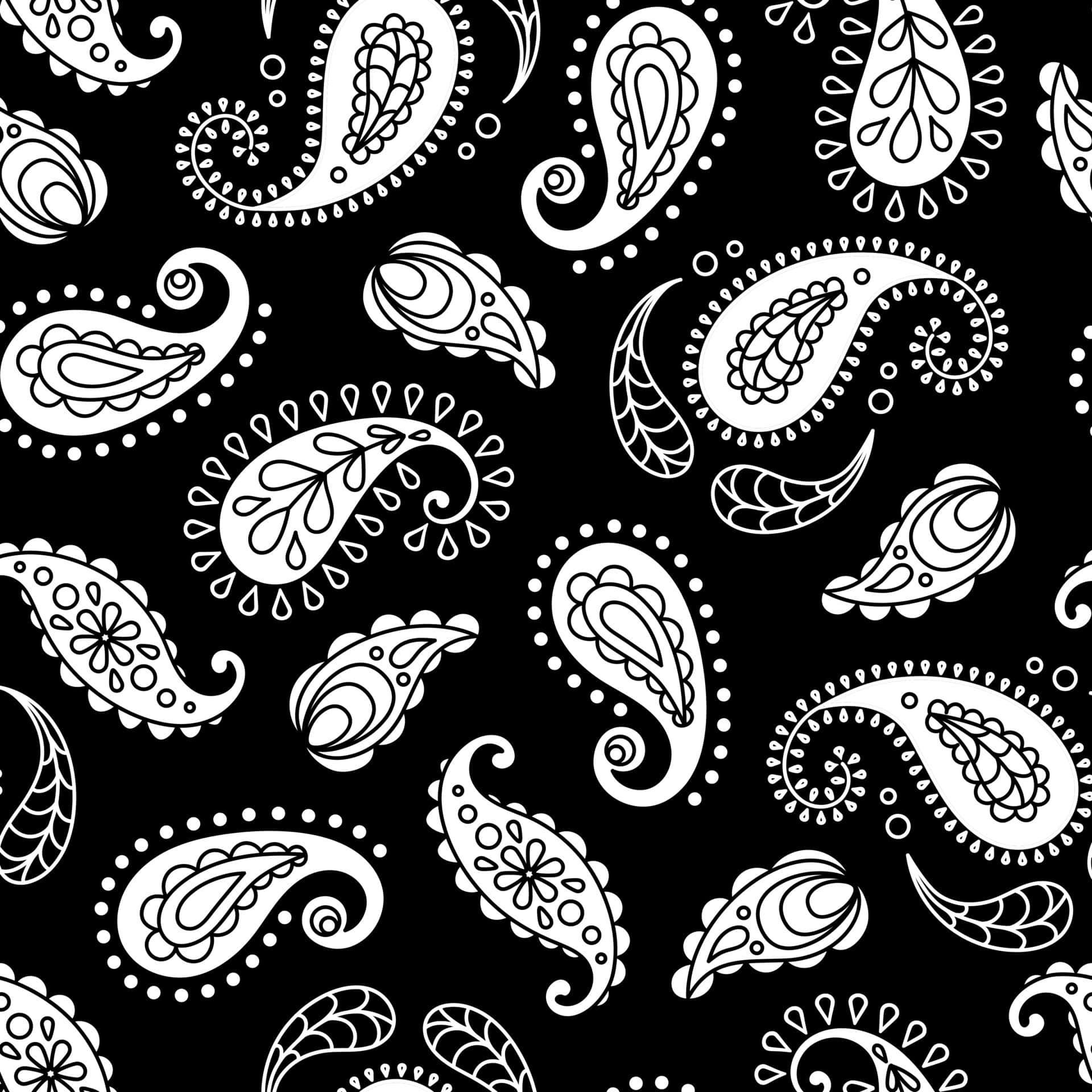 Eye-catching Bandana Pattern Background